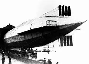 Vickers Airship HMA No. 1 at Barrow in Furness in 1911