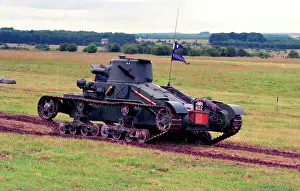 Racecourse Prints: Vickers Matilda I Infantry Tank reproduction T3447