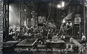 Barrow Gallery: Vickers Steel Foundry, Barrow-in-Furness, England