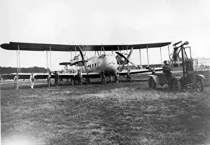 Vickers Vimy Commercial G-EAUL at Martlesham Heath in 1920