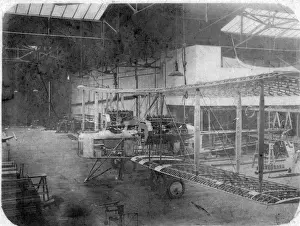 Vickers Vimy under construction at Weybridge