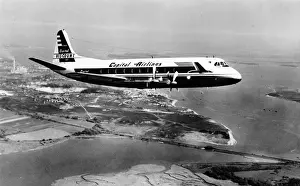 Vickers Viscount 744 N7402 of Capital Airlines