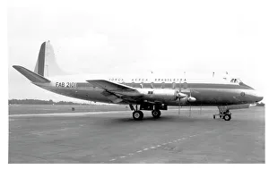 Brasileira Prints: Vickers Viscount 789D FAB 2101