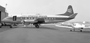 Birmingham Elmdon Prints: Vickers Viscount 802 G-AOHG