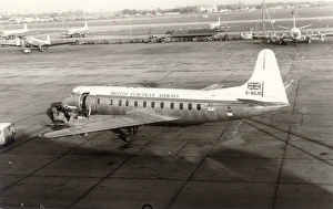 Sebastion Collection: Vickers Viscount 802, G-AOJD, Sebastion Cabot, of BEA