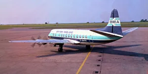1975 Prints: Vickers Viscount 814 G-BAPD