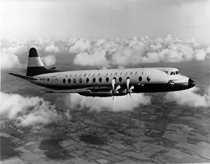 Vickers Viscount 837 OE-LAF of Austrian Airlines
