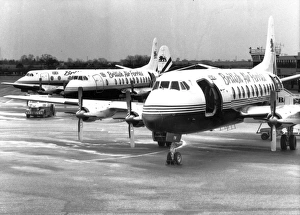 Ferries Gallery: Vickers Viscounts of British Air Ferries