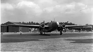 Freighter Prints: Vickers Warwick C1 freighter at Brooklands in 1943