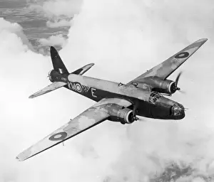 Vickers Wellington III X3763 in flight