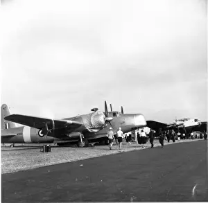 Vickers Wellington TX NC892 and Avro Lancaster