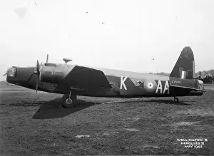 Vickers Wellington X X3595 on the ground