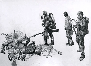Images Dated 16th November 2011: To the Victor Belong the Spoils, George Harding, WW1