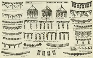 Novelties Prints: Victor G Ginn catalogue, Carnival Bunting