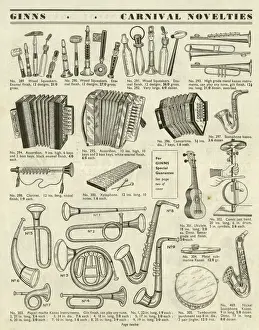 Victor G Ginn catalogue, Carnival Novelties