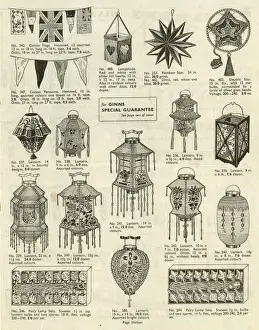 Victor G Ginn catalogue, Lights and Lanterns