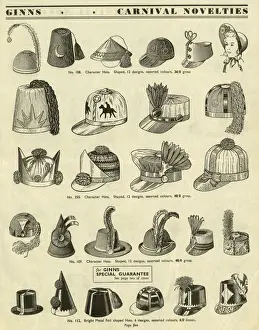 Victor G Ginn catalogue, Novelty Party Hats