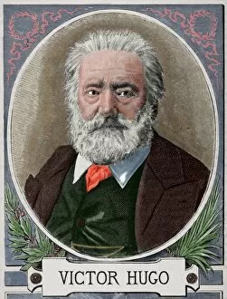 Images Dated 21st February 2013: Victor Hugo (1802-1885). French poet, novelist, and dramatis