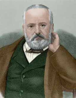 Essayist Prints: Vi?ctor Hugo (1802-1885). French writer