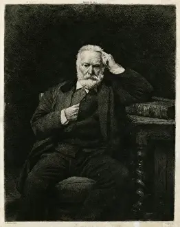 Bonnat Prints: Victor Hugo (Bonnat)