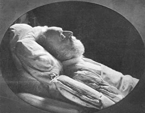Hugo Collection: Victor Hugo - On deathbed