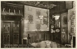 Images Dated 28th October 2019: Victor Hugo - Hauteville House, Guernsey