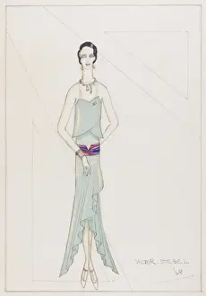 Rain Bow Prints: Victor Stiebel / 1920S