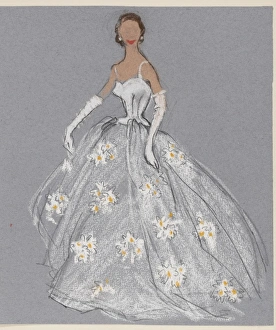 Victor Stiebel Ballgown