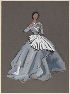 Gloves Collection: Victor Stiebel / Ballgown