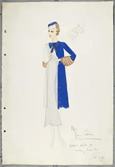 Comprising Prints: Victor Stiebel / Outfit