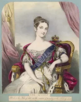 Proceeding Prints: Victoria in 1837