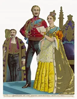 Exhib Prints: Victoria / Albert / Gt Exhib