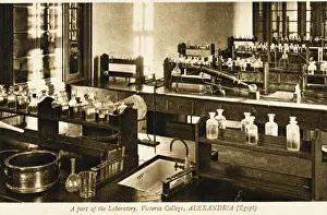 Rack Prints: Victoria College, Alexandria - Chemistry Laboratory