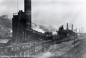 Coal Mining Collection: Victoria Colliery, Ebbw Vale, Gwent, South Wales