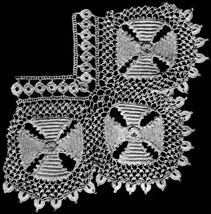 Handiwork Prints: Victoria Cross lace, WW1