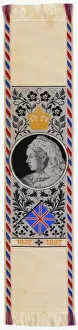 Silk Collection: Victoria Diamond Jubilee celebration bookmark