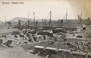 Cargo Prints: Victoria Dock, Bombay, India