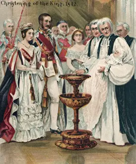 Baptised Prints: VICTORIA / EDWARD BAPTISED