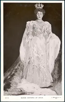Eugenia Prints: Victoria Eugenia / Postcard