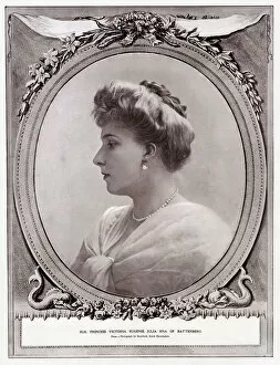 Images Dated 28th January 2021: Victoria Eugenie of Battenberg (1887 - 1969), Queen of Spain as the wife of King Alfonso