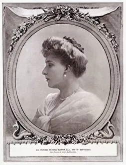 Images Dated 28th January 2021: Victoria Eugenie of Battenberg (1887 - 1969), Queen of Spain as the wife of King Alfonso