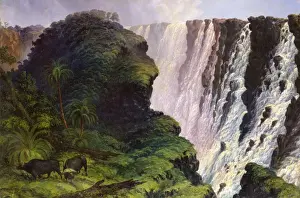 Falls Prints: The Victoria Falls, by Thomas Baines
