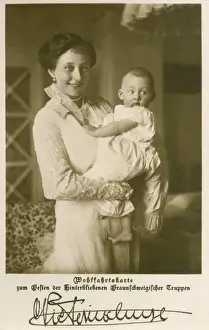 Victoria Louise & son Ernest Augustus