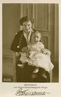 Victoria Louise & son Ernest Augustus