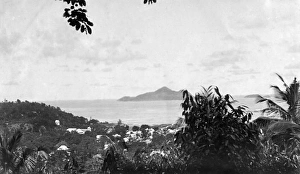 Images Dated 15th June 2016: Victoria, Mahe, from Bel Air, Seychelles