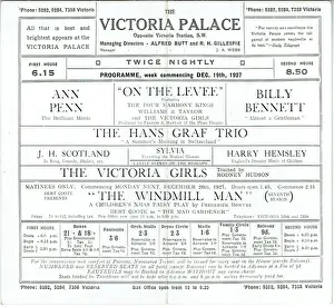 Victoria Palace Theatre programme