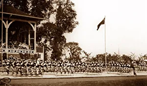Adelaide Prints: Victoria Park, Adelaide, Australia, bicycle racing track