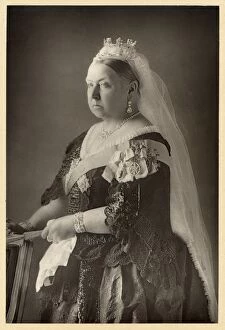 Queen Victoria Collection: Victoria / Photograph 1890