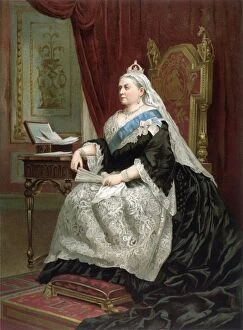 Queen Victoria Collection: Victoria / Portrait 1887