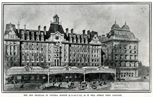Victoria Railway Station, London 1904